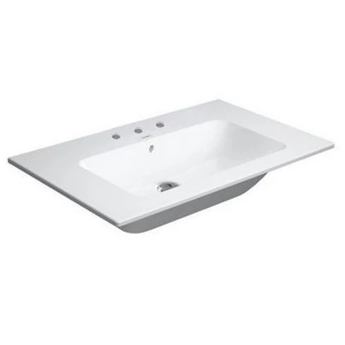 Duravit ME by Starck 83x49 cm mosdó három csaplyukkal 2336830030