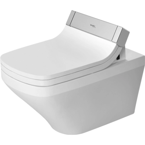 Duravit SensoWash DuraStyle e by Starck Duravit fali WC öblítőperem nélkül, mélyöblítésű, csak SensoWash-sal együtt rendelhető 2542590000