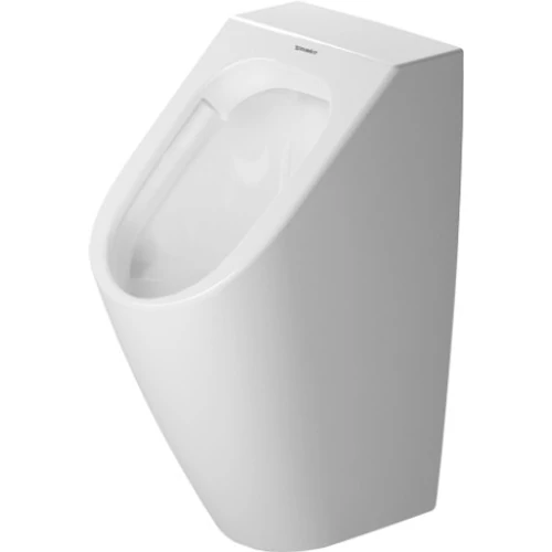 Duravit ME by Starck öblítőperem nélküli Duravit Rimless piszoár, 0,5 l, légymatricával 2809300007