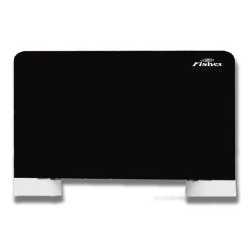 Fisher Design Fan-Coil FFP-SLIM-850L2V-B parapet/mennyezeti fan-coil, fekete (3.7 kW)