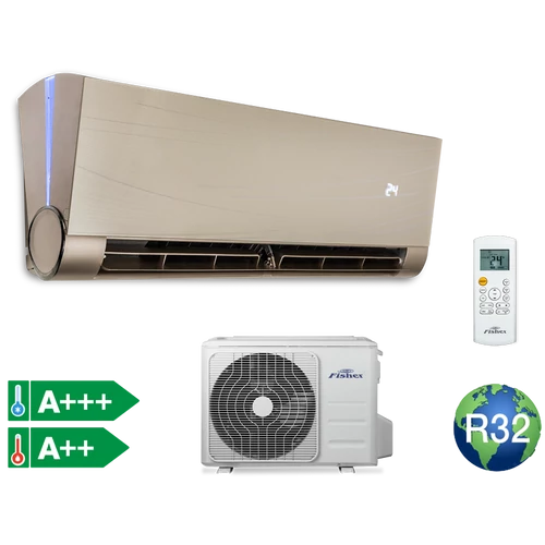 Fisher Art FSAUIF-Art-93AE3 / FSOAIF-Art-93AE3 G oldalfali split klíma (2.64 kW)