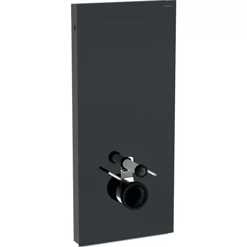 Geberit Monolith szanitermodul fali WC-hez, 114 cm, láva üveg/alumínium feketekróm (131.031.JK.5)