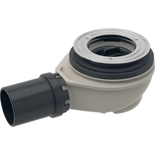 Geberit zuhanytálca lefolyó d90, vízzár magasság 50 mm, PE lefolyó: d40, szifon csatlakozó PE-HD (150.552.00.1)