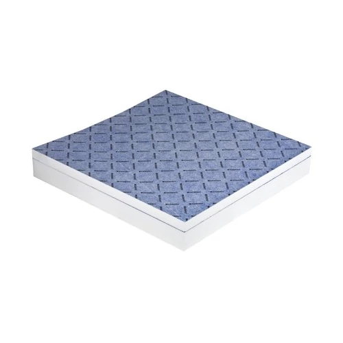 Geberit V-profilú lejtésképző lemez, falsík alatti lefolyóval szerelt épített zuhanyhoz 90x90 cm 154.252.00.1