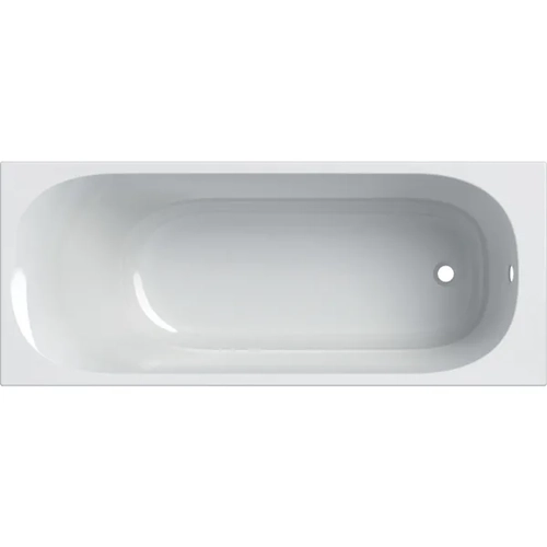Geberit Soana egyenes fürdőkád, keskeny dizájn, lábakkal, 170 x 70 cm (554.002.01.1)