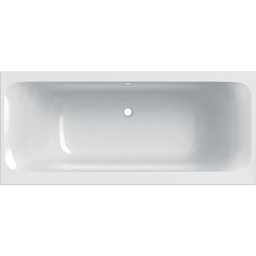 Geberit Tawa egyenes fürdőkád, keskeny dizájn, Duo, lábakkal, 180x80cm, fényes fehér (554.124.01.1)
