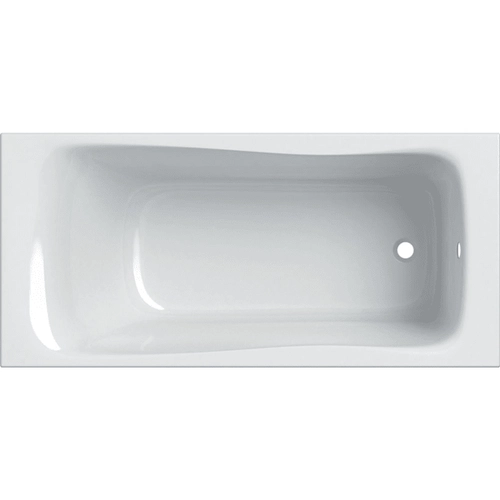 Geberit Selnova egyenes fürdőkád lábakkal, 170x75cm, fényes fehér (554.285.01.1)