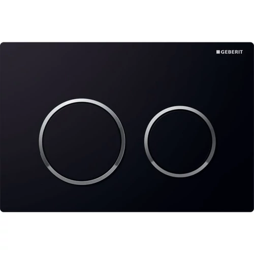 Geberit Omega20 nyomólap fekete fényes króm 115.085.KM.1