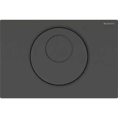 Geberit Sigma10 érintésmentes nyomólap 2 öblítéshez, Sigma 12 cm-es tartályhoz, fekete 115.890.DW.6