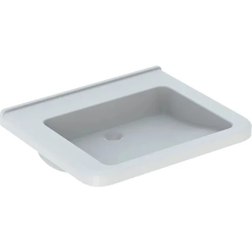 Geberit Selnova Comfort Square akadálymentes mosdó 65 cm, túlfolyó és csaplyuk nélkül 500.790.01.7