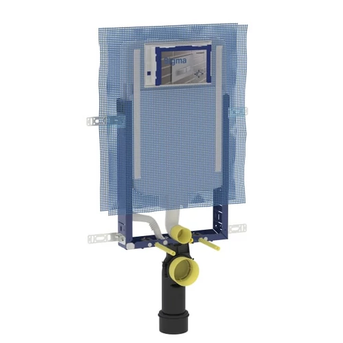 Geberit Sigma WC szerelőelem fali WC részére Sigma 8 cm öblítőtartállyal 110.792.00.1
