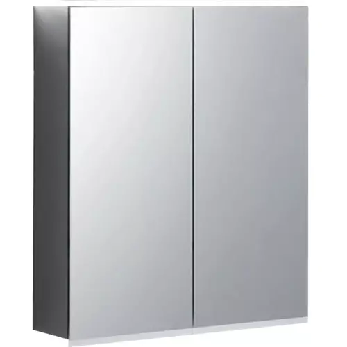 Geberit Option Plus tükrös szekrény 60x70 cm, LED világítással, két ajtóval 500.593.00.1