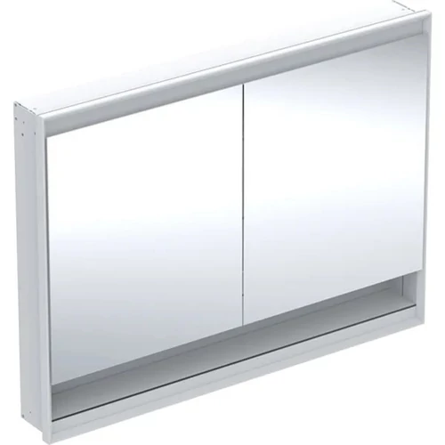 Geberit One tükrös szekrény polccal és ComfortLight világítással 120 cm, fehér 505.825.00.2