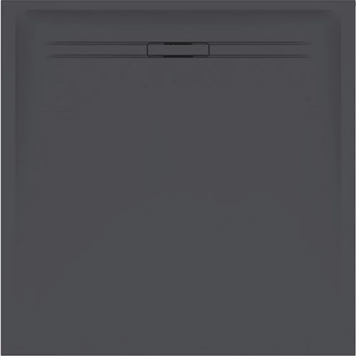 Geberit Sestra szögletes zuhanytálca 80x80 cm, strukturált pala, grafit 550.292.00.2