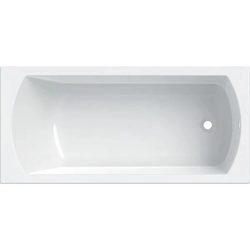 Geberit Perfect egyenes akril kád 160x75 cm lábkészlettel, fényes fehér 554.072.01.1