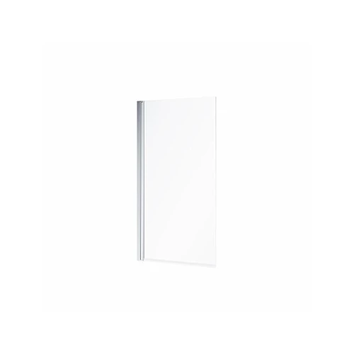 Geberit GEO egyrészes kádparaván 80x150 cm átlátszó üveggel, Reflex bevonat, ezüst profil 560.118.00.2