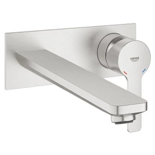 Grohe Lineare egykaros fali mosdócsaptelep L-méret, supersteel 23444 DC1 (23444DC1)