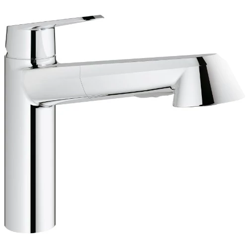 Grohe Eurodisc Cosmopolitan egykaros mosogató csaptelep, kihúzható zuhanyfejes 32257 002 (32257002)