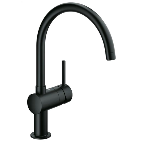 Grohe Minta egykaros mosogató csaptelep, fekete 32917 KS0 (32917KS0)