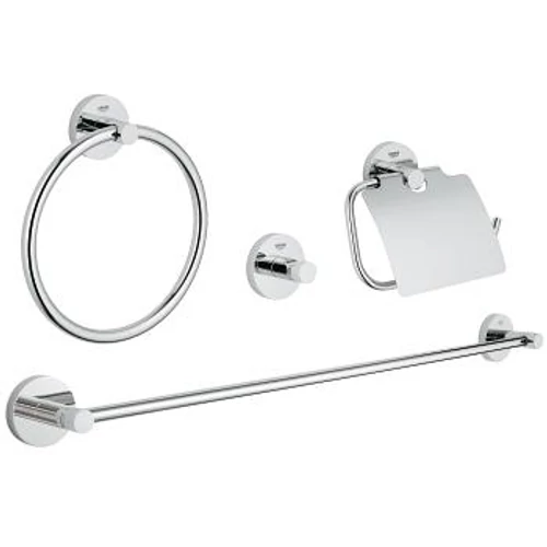 Grohe Essentials 4 in 1 fürdőszobai kiegészítő szett 40776 001 (40776001)