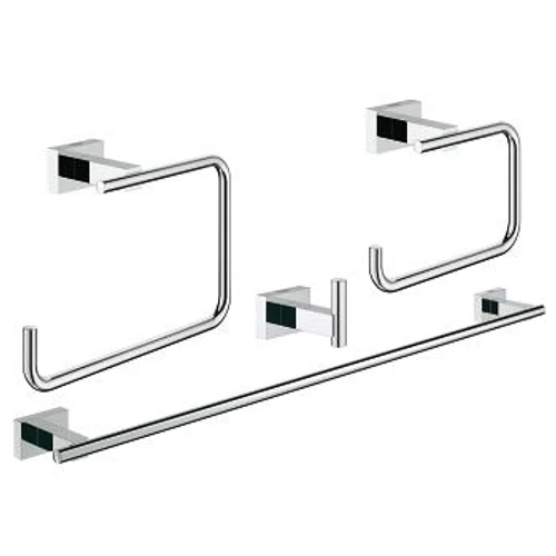 Grohe Essentials Cube 4 in 1 fürdőszobai kiegészítő szett 40778 001 (40778001)