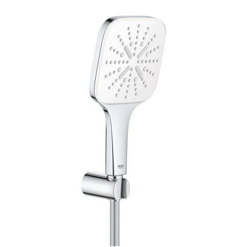 Grohe Rainshower SmartActive 130 Cube Falitartós zuhanygarnitúra, 3 féle vízsugaras kézizuhannyal 26589LS0