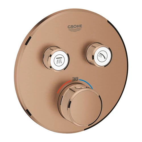 Grohe Grohtherm SmartControl Termosztát falsík mögötti telepítéshez, 2 fogyasztóra 29119DL0