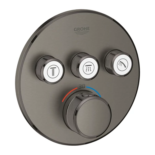 Grohe Grohtherm SmartControl Termosztát falsík mögötti telepítéshez, 3 fogyasztóra 29121AL0