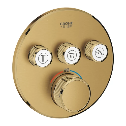 Grohe Grohtherm SmartControl Termosztát falsík mögötti telepítéshez, 3 fogyasztóra 29121GN0