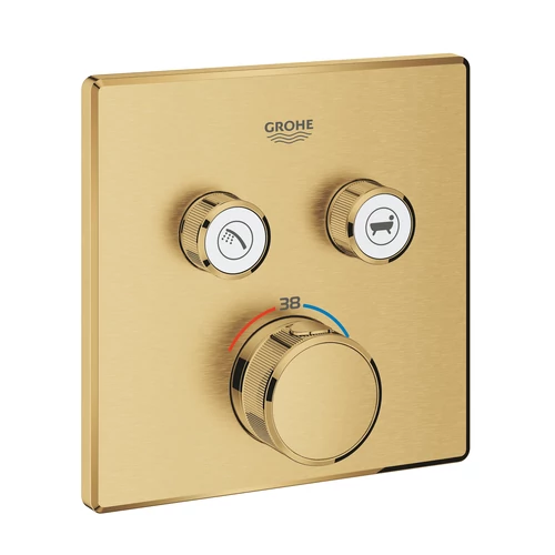 Grohe Grohtherm SmartControl Termosztát falsík mögötti telepítéshez, 2 fogyasztóra 29124GN0