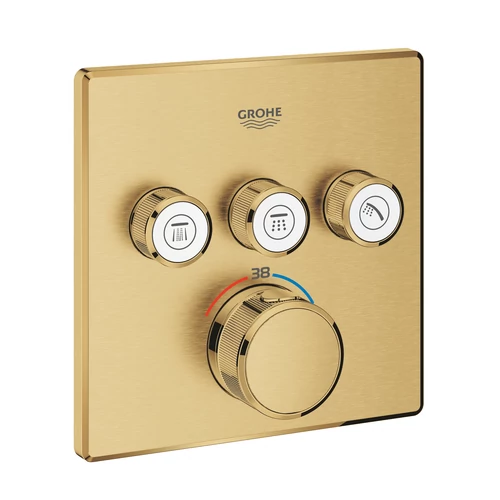 Grohe Grohtherm SmartControl Termosztát falsík mögötti telepítéshez, 3 fogyasztóra 29126GN0