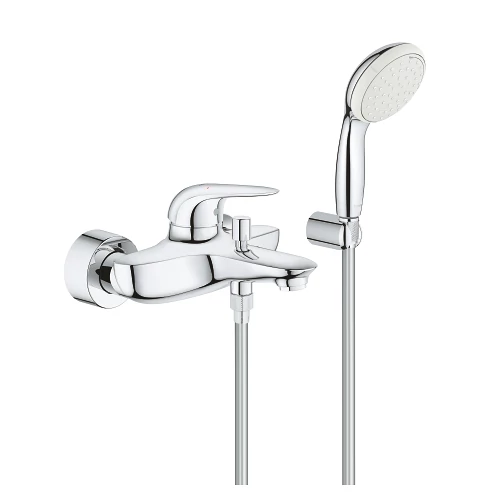 Grohe Eurostyle egykaros kádtöltő csaptelep zuhanyszettel 2372930A