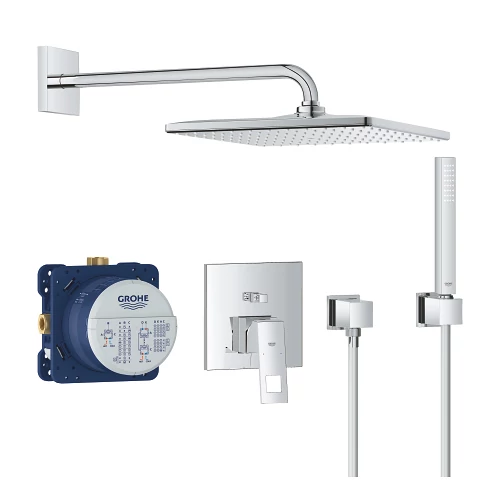 Grohe Eurocube zuhanyrendszer Rainshower Mono 310 Cube fejzuhannyal 25238000