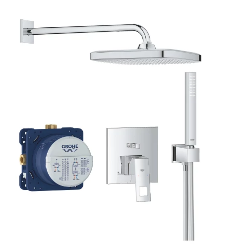 GROHE Eurocube zuhanyrendszer Tempesta 250 Cube fejzuhannyal 25239000