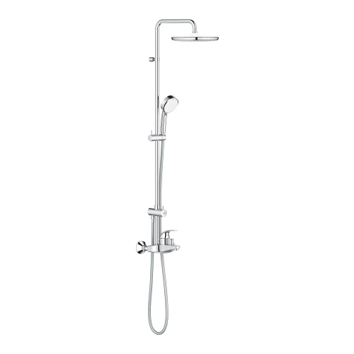 Grohe Tempesta Cosmopolitan System 250 Zuhanyrendszer egykaros kádtöltővel, falra szereléshez 26674000