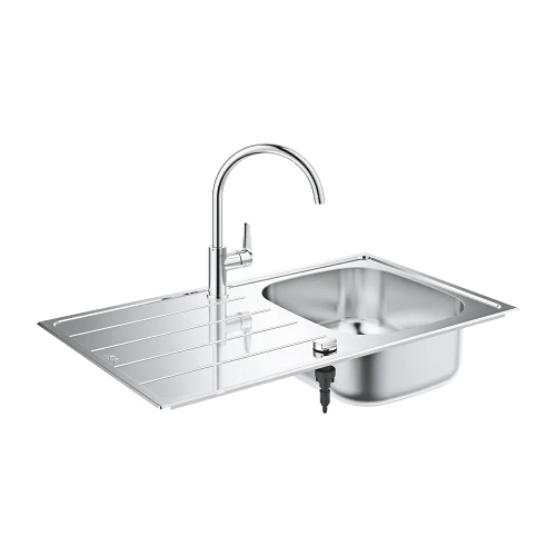 Grohe BAU Konyhai mosogatótálca és csaptelep garnitúra 31562SD1