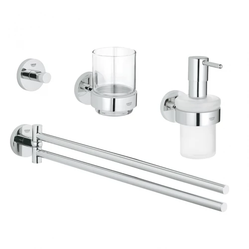 Grohe Essentials Mester fürdőszobai kiegészítő készlet 4 az 1-ben 40846001