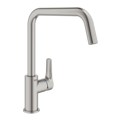 Grohe Eurosmart Egykaros mosogatócsap 1/2″ matt szuperacél 30567DC0