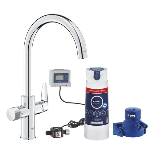 GROHE Blue Pure BauCurve Kezdőkészlet Ultrasafe szűrővel 30582000