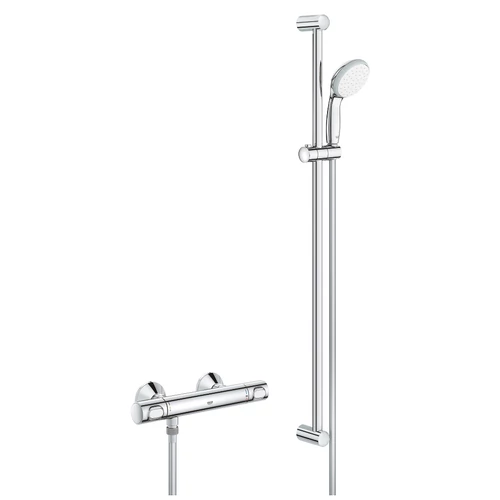 Grohe Precision Flow Termosztátos zuhanycsaptelep 1/2″ zuhanygarnitúrával 34842000