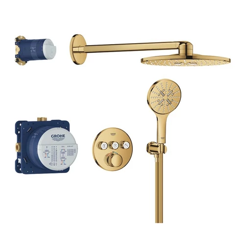 Grohe Grohtherm SmartControl Rejtett zuhanyrendszer Rainshower SmartActive 310 fejzuhannyal 34863GL0