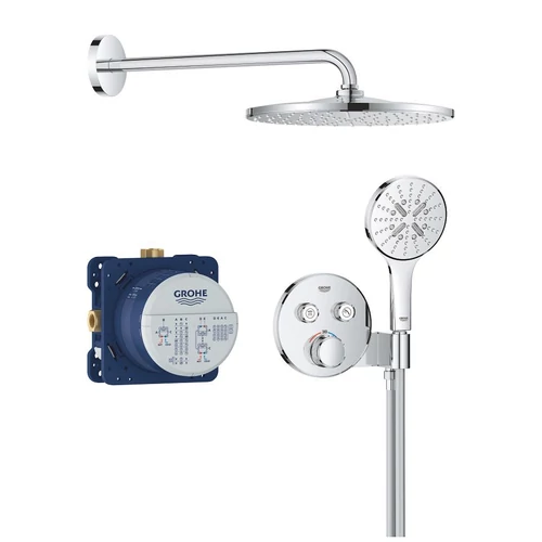 Grohe Grohtherm SmartControl Rejtett zuhanyrendszer Rainshower Mono 310 fejzuhannyal 34866000