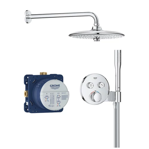 Grohe Grohtherm SmartControl Rejtett zuhanyrendszer Euphoria 260 fejzuhannyal 34867000