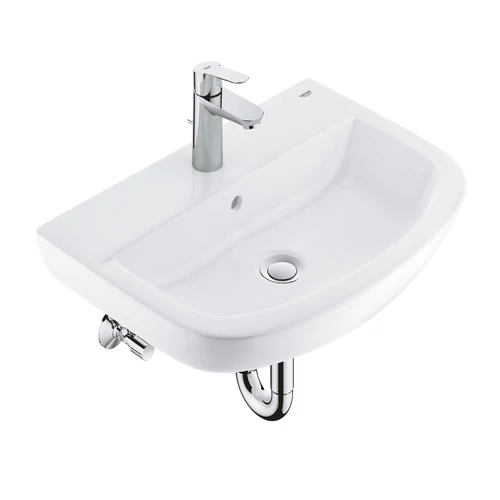 Grohe Bau Ceramic Bundle wash basin 55 + Start Edge single-lever basin mixer 39471000