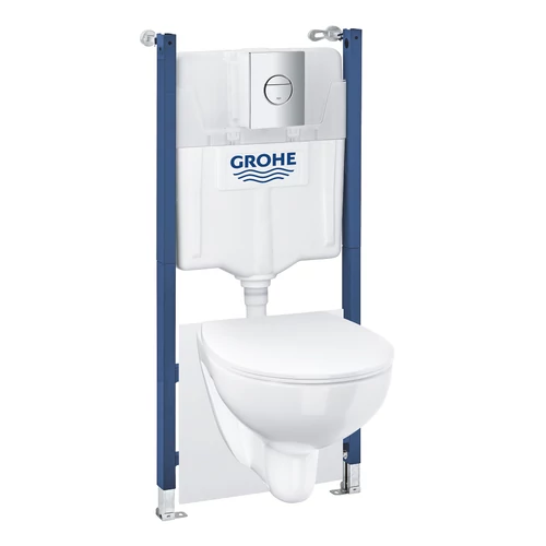 Grohe Solido 6-az-1-ben WC szett, 1,13 m telepítési magasság GROHE Fresh-el 39900000