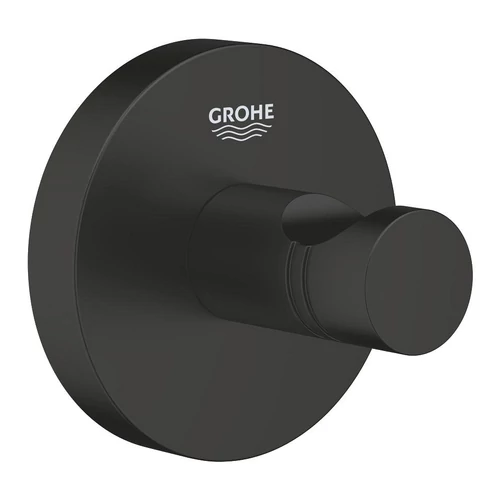 Grohe Essentials Fürdőköntös akasztó, matt fekete 1024602430