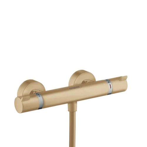 Hansgrohe Ecostat termosztátos zuhanycsaptelep Comfort, szálcsiszolt bronz 13116140