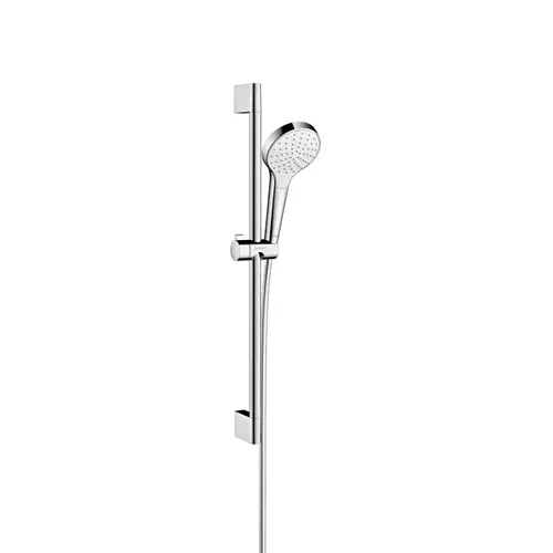 Hansgrohe Croma Select S 1jet zuhanyszett 0,65m, fehér/króm EcoSmart 9 l/perc 26565 400 (26565400)