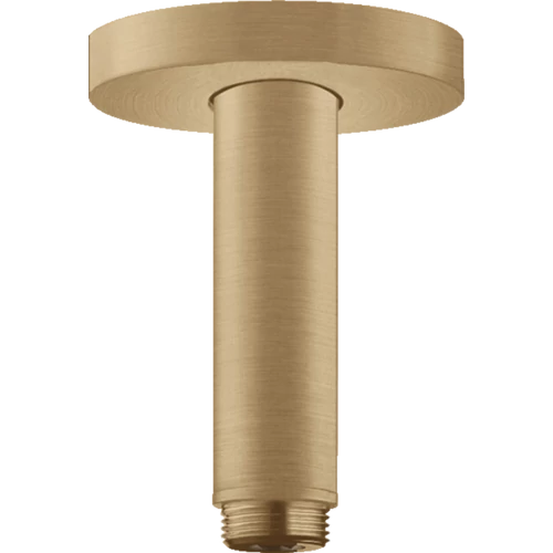 Hansgrohe mennyezeti csatlakozó S 100 mm, szálcsiszolt bronz 27393140