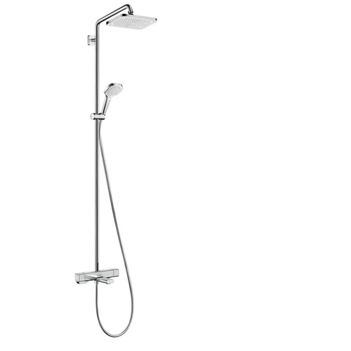 Hansgrohe Croma E Showerpipe 280 1jet termosztátos kádtöltős zuhanyrendszer 27687000